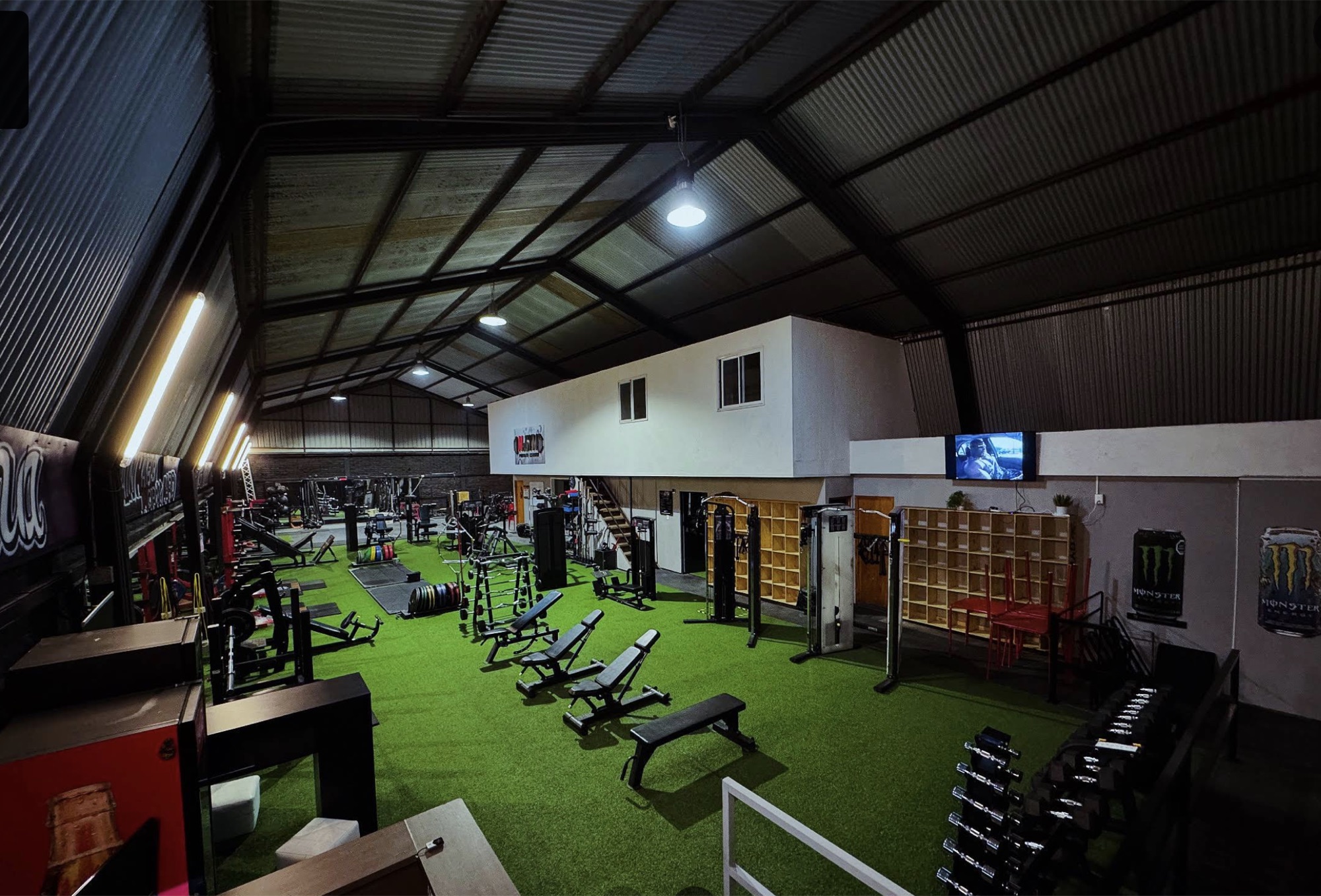 Interior de M2 GYM Private Center, Achupallas, Viña del Mar